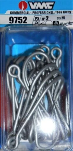 25 Hameçons VMC 9752 PS N°2 (pêche Au Gros)