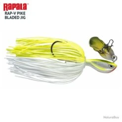 Leurre Chatterbait Rapala Rap-V Pike Bladed Jig 28g 10cm SFC