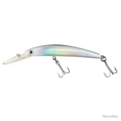 Leurre Flottant Yo-Zuri Crystal Minnow DD 11cm BLANC