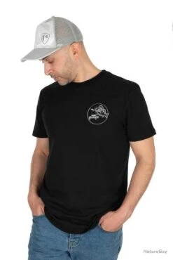 T-SHIRT FOX RAGE LIMITED EDITION PERCH NOIR XL