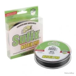 Tresse Sufix Matrix Pro Black 135m Ø 20/100