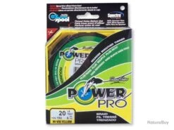 Tresse Power Pro Jaune - Bobine De 275m 32/100