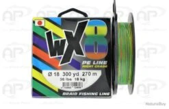 Tresse Powerline Wx8 Multicolore 135m 0.06mm