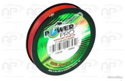 Tresse Power Pro Rouge 0.10mm 135m 5kg