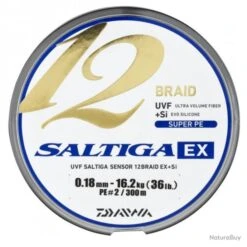 Tresse Daiwa Saltiga 12 Braid Ex - 600 M - 45/100 - 53,4 Kg